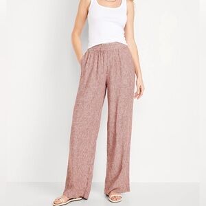 Old Navy Women's Wide Leg Striped Pants